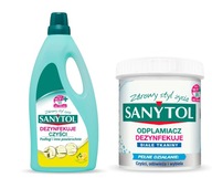 SANYTOL SET TEKUTÉ CITER 1L + PRÁŠOK NA PRANIE WH 450g