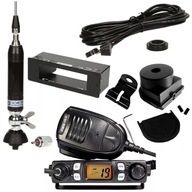 CB RADIO MERX Mini MK3 najmenšie pre TIR BUS + anténa Sirio SF-40 + rám