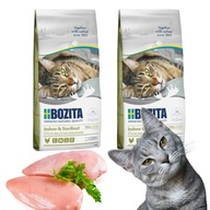 Bozita Indoor & Sterilized Chicken suché krmivo pre mačky CHICKEN 4kg (2x2kg)