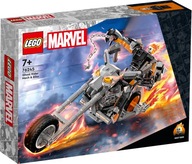 LEGO MARVEL 76245 Strašidelný jazdec Mech a bicykel