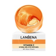 Lanbena hydratačný gél maska ​​vločky POD OČI VITAMÍN C 60 ks