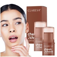 Claresa BRONZER STICK na kontúrovanie tváre, bronzujúci KRÉMOVÝ mix