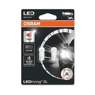 Žiarovky Osram LED W5W 2825DRP-02B (2 kusy) červené