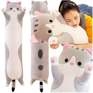 Long Kitty 70cm XXL PLYŠOVÝ VANKÚŠ MASKOT MASKOTA