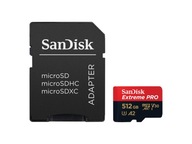 Pamäťová karta SANDISK Extreme PRO microSDXC 512GB