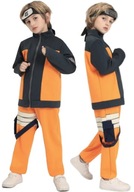 OUTFIT KOSTÝM UZUMAKI AKATSUKI NARUTO ANIME ŠATY 122/128 CM