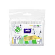 Hygienické vatové tyčinky Bella Cotton, papierové 100 ks
