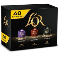 L'OR kapsule - kompatibilné s Nespresso(r)* 40 ks