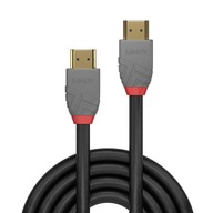 Lindy 36951 HDMI 2.1 Ultra vysokorýchlostný Anthra linkový kábel 8K 10K 48Gbps 0,5m