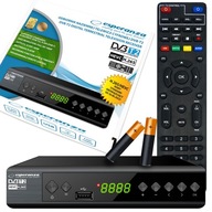 DEKODÉR POZEMNÝ TV TUNER DVB-T2 FULL HD HDMI USB