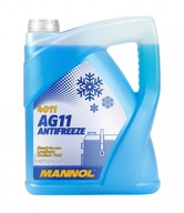 MANNOL Nemrznúca kvapalina AG11 4011 Chladiaca kvapalina 5L