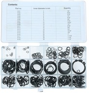 SADA VONKAJŠÍCH PRSTENOV. 285-ELEM. 3-32 mm
