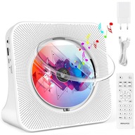 PRENOSNÝ CD PREHRÁVAČ S BLUETOOTH 5.0 VSTAVANÝMI HIFI REPRODUKTORMI FM RÁDIO