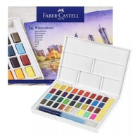 Faber-Castell Watercolor Paints in Cubes 36 Col.