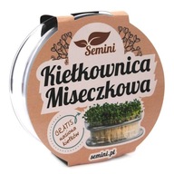 Sklenená misa Sprout + semená na klíčky