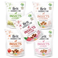 Pochúťka pre psov BRIT CARE INSECTS Insects Mix x5