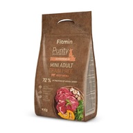 Fitmin Purity Adult Mini Beef 4kg Hovädzie