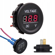 JACHTOVÝ VOLTMETER 5V-30V DC LED PANEL 12V - 24V