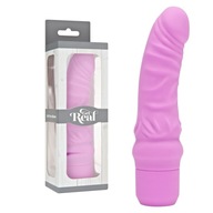 Silikónový vibrátor Toyjoy Classic Pink 17 cm ružový