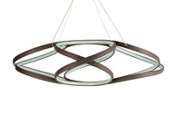 Závesné svietidlo stuhový luster LED MODERN 107W 73CM