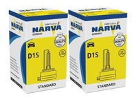 2x XENÓNOVÁ ŽIAROVKA NARVA D1S 4300K ​​​​35W