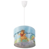 FAREBNÁ DETSKÁ ZÁVISNÁ STROPNÁ LAMPA DISNEY MACKO PÚ