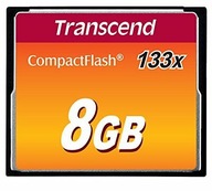 KARTA TRANSCEND 8GB CompactFlash CF 133 TS8GCF133