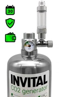INVITAL CO2 generátor bez nočnej odstávky s 2 litrovou fľašou