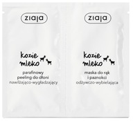 Ziaja Kozie mlieko peeling a maska ​​na ruky 2x7ml