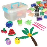 MAGIC FOAM PASTE PLASTICINE SET XL 24 COL BOX