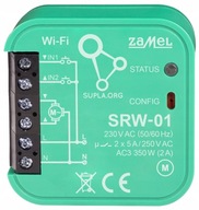 OVLÁDAČ ROLETY ZAMEL SUPLA SRW-01 WIFI MONTOVANÝ