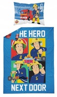 Detské obliečky FIREMAN SAM 100x135 cm hasič