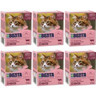 Bozita Feline s hovädzím mäsom v želé 6 x 370 g