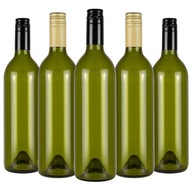 35X fľaše na víno OLIVE 750 ml s uzáverom na víno