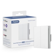 Aqara Wall Double Switch H1 Switch bez neutrálu, Zigbee 3.0, WS-EUK02