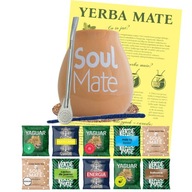 Yerba Soul Mate Set 500g Bombilla Tekvica 10x50g