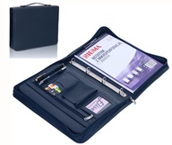 Organizér na aktovku Biwuar Folder A4 BW01 NAVY BLUE