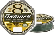 Konger Braided Line Braider X8 0,12mm/150m - Zelený