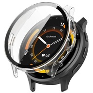 Puzdro so zabudovaným sklom 2v1 Full Protection pre Garmin Venu 3s