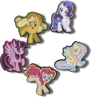 CROCS JIBBITZ CHARMS PINS PONY MY LITTLE PONY 5-BAL