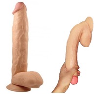 GIANT Dildo 28 cm Penis Night Lover Veins+scrotum