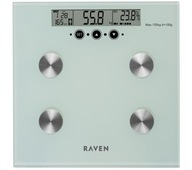 Elektronická kúpeľňová váha RAVEN EW003N Silver