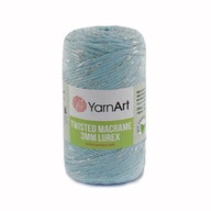 YarnArt Twisted Macrame Lurex struna 3mm 760