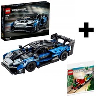 SADA LEGO TECHNIC MCLAREN SENNA GTR 42123 + VIANOČNÁ SÚPRAVA LEGO 30584