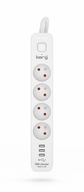 RÝCHLA USB NABÍJAČKA PREdlžovací kábel POWER STRIP