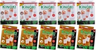 KINOKI DETOX ČISTIACE CHODNÍKY NA CHODIDLÁ 100 ks