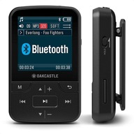 MP3 OAKCASTLE MP200 black 8 GB Rádio micro SD