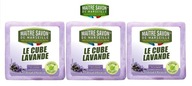 Maitre Savon provensálske mydlo LEVANDUĽA 3x300g