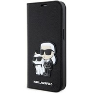 Kryt Karl Lagerfeld pre iPhone 14 Pro Max čierny