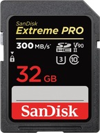 Pamäťová karta SD SanDisk EXTREME PRO 32GB 300MB/s